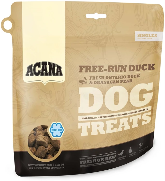 Лакомство ACANA FD FREE-RUN DUCK DOG с уткой для собак 66123