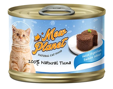 Консервы MEW PLANET для взрослых кошек паштет из тунца 9985