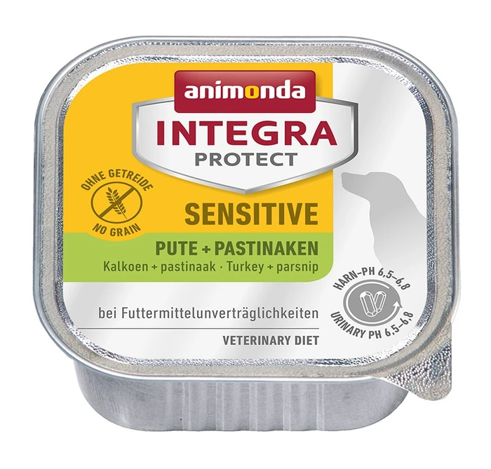 Консервы Animonda Integra Sensitive c индейкой и пастернаком для собак при пищевой аллергии 001/86539