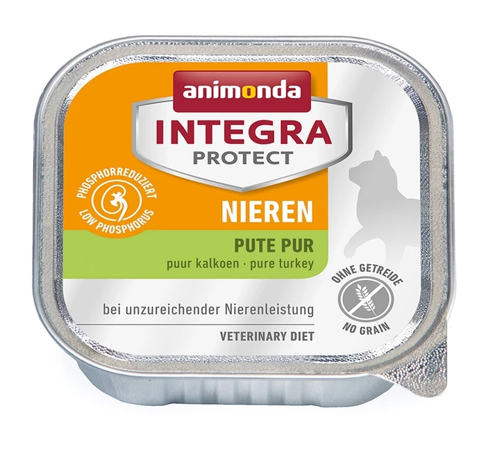 Консервы Animonda Integra Renal с индейкой для кошек при хронической почечной недостаточности 001/86803
