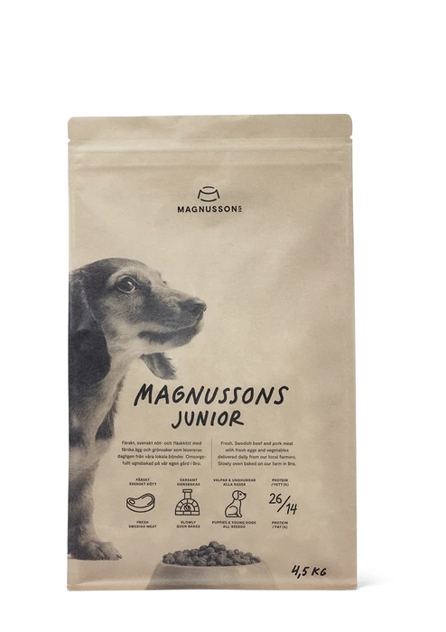 Сухой корм MAGNUSSONs Junior для щенков F240450