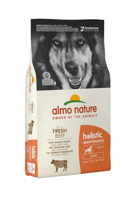 Сухой корм ALMO NATURE Large Adult Beef and Rice для взрослых собак крупных пород с говядиной 10376