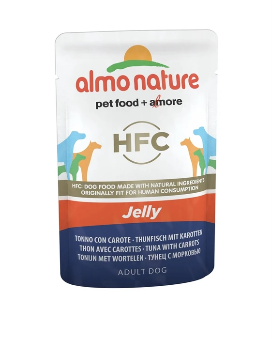 Пауч ALMO NATURE Classic Jelly Tuna and Carrots для собак тунец и морковь в желе 10702