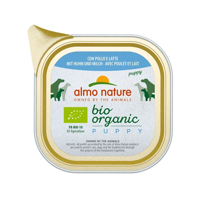 Паштет ALMO NATURE для щенков с курицей и овощами Bio Pate Puppy 10160