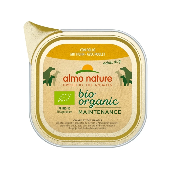 Паштет ALMO NATURE для взрослых собак с курицей Bio Pate Chicken