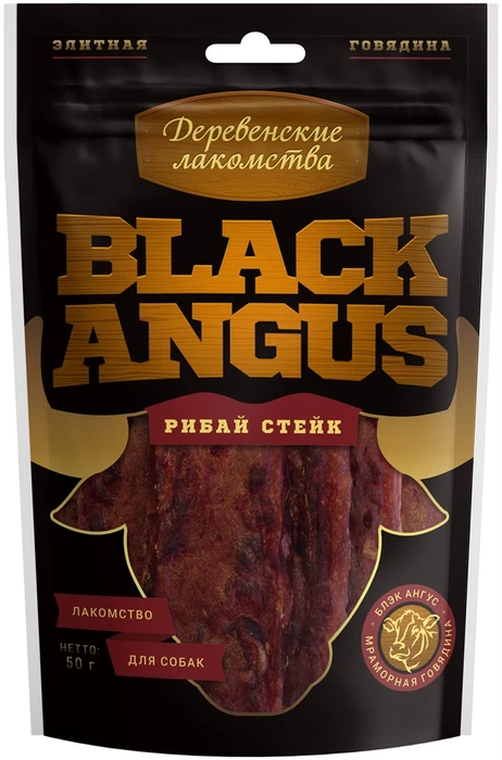 Деревенские лакомства для собак Black angus рибай стейк 79200324