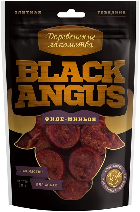 Деревенские лакомства для собак Black angus Филе-миньон из говядины 79201826