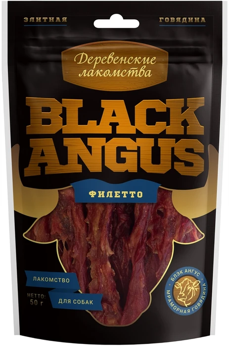 Деревенские лакомства для собак Black angus Филетто из говядины 79201857