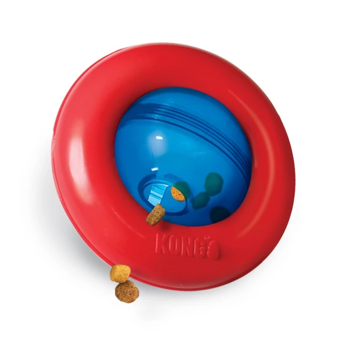 Игрушка для собак KONG интерактивная под лакомства Gyro 13 см PGY3E
