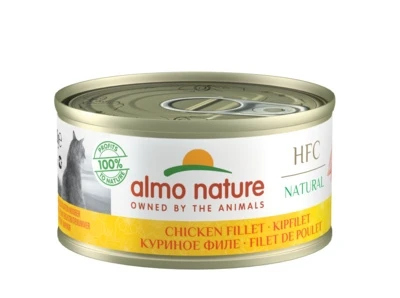Консервы ALMO NATURE для взрослых кошек куриное филе 75% мяса Legend Adult Cat Chicken Fillet