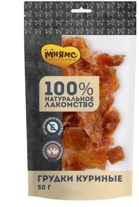 Лакомство для собак Мнямс Грудки куриные