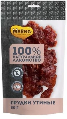 Лакомство для собак Мнямс Грудки утиные