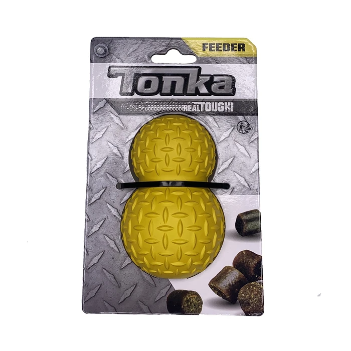 Игрушка-дозатор под лакомства для собак Tonka рифленая размер 10,2 см (для средних пород)