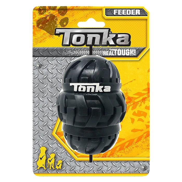 Игрушка-дозатор под лакомства для собак Tonka тройная размер 8,9 см (для малых пород)
