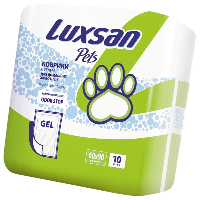 Коврики (пеленки) LUXSAN Premium GEL для животных 60х90 LSN750618
