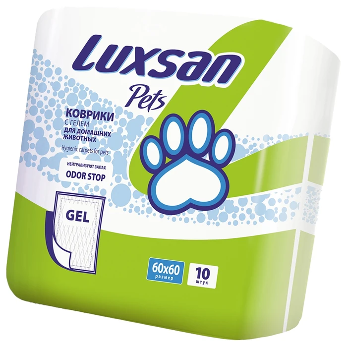 Коврики (пеленки) LUXSAN Premium GEL для животных 60х60 LSN750601