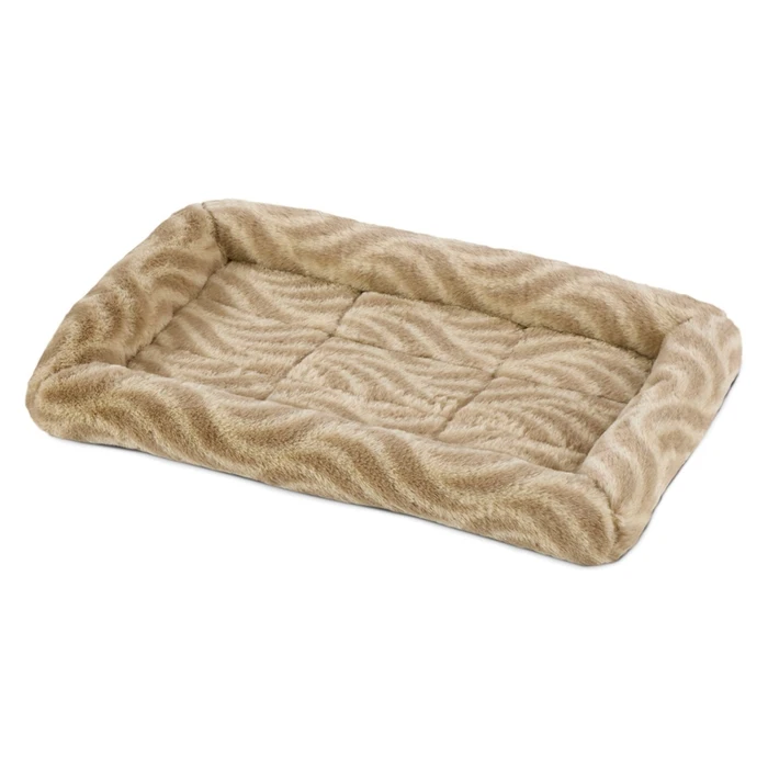Лежанка MidWest Deluxe Wave Bed для собак и кошек меховая 41х30х6,5 см MID027911