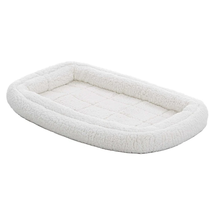 Лежанка MidWest Double Bolster для собак и кошек флисовая с двойным бортом 55х30 см 40322-FS