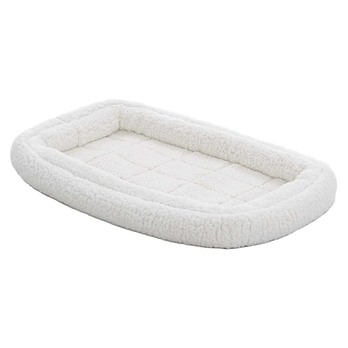 Лежанка MidWest Double Bolster для собак и кошек флисовая с двойным бортом 44х29 см, 12699