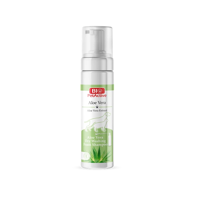 Шампунь-пена Aloe Vera для сухой очистки шерсти кошек и собак 00-00001127