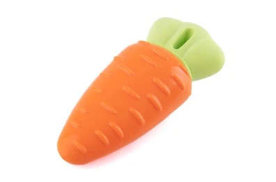 Игрушка для собак средних и крупных пород WOGY Морковь с пищалкой 14.5 см 10922-8613