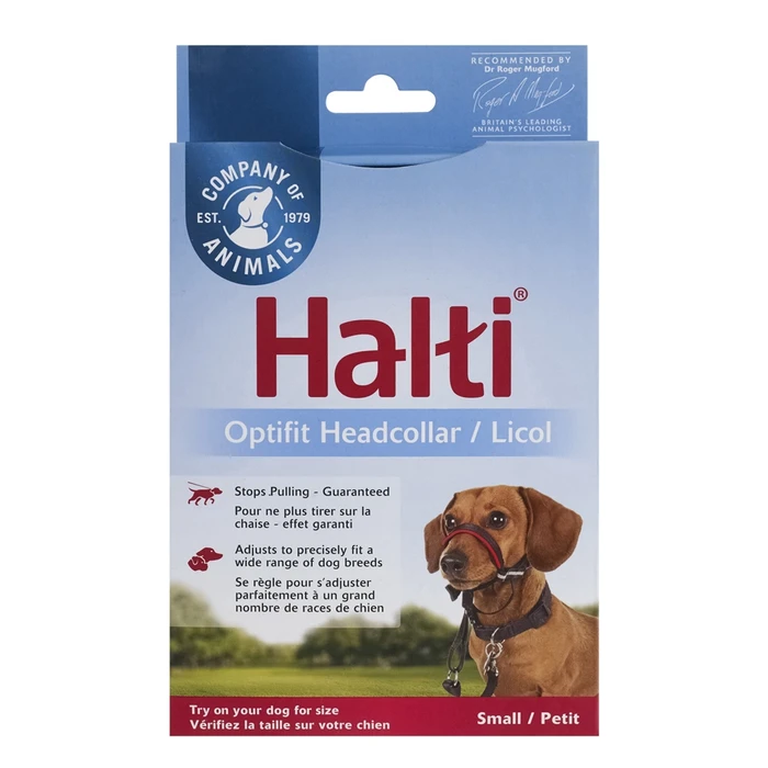 Недоуздок для собак COA "HALTI Optifit Headcollar", 24-40 см, размер S 24201/COA