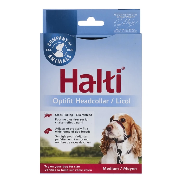 Недоуздок для собак COA "HALTI Optifit Headcollar", 42-54 см, размер M 25208/COA
