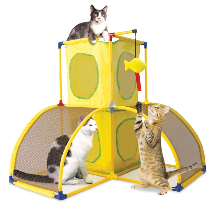 Игровой комплекс Kitty City для кошек: Версаль.  Kitty Play Palace : 70*70*70см (sp0364). 23056
