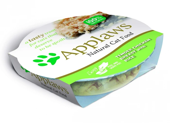 Консервы APPLAWS для взрослых кошек нежнейшая куриная грудка с рисом Cat Tender Chicken Breast with Rice 24385