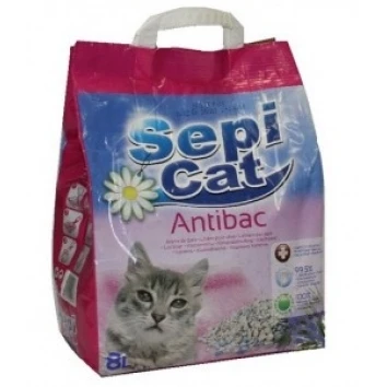 Впитывающий наполнитель Sepiolsa Sepicat Antibac Антибактериальный 26240