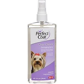 8in1 средство для собак Perfect Coat Clear Choice для облегчения расчесывания с ароматом свежести спрей 295 мл 1006039