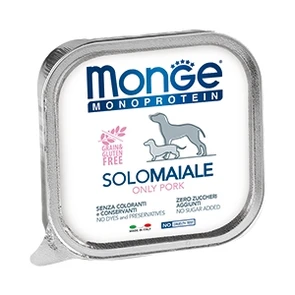 {{photo.Alt || photo.Description || 'Паштет MONGE Monoprotein Solo для собак из свинины Solomaiale only Pork'}}