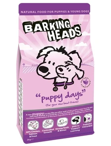 {{photo.Alt || photo.Description || 'Сухой корм BARKING HEADS Puppy Days для щенков с курицей, лососем и рисом "Щенячьи деньки"'}}