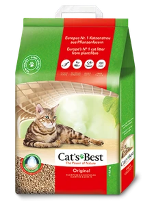 {{photo.Alt || photo.Description || 'Древесный комкующийся наполнитель Cat's Best Original (Eko plus)'}}