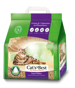 {{photo.Alt || photo.Description || 'Древесный комкующийся наполнитель Cat's Best Smart Pellets (Nature Gold)'}}