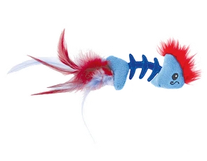 Игрушка Petstages для кошек PLAY FISH BONE рыбка с кошачьей мятой 90022