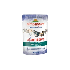 {{photo.Alt || photo.Description || 'Пауч ALMO NATURE Alternative – Trout для взрослых кошек "Форель" 90% мяса'}}