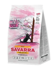 {{photo.Alt || photo.Description || 'Сухой корм SAVARRA Adult Cat Lamb/Rice для взрослых кошек с ягненком и рисом'}}