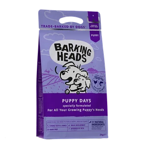 {{photo.Alt || photo.Description || 'Беззерновой cухой корм BARKING HEADS Puppy Days для щенков с лососем и курицей "Щенячьи деньки"'}}