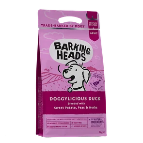 {{photo.Alt || photo.Description || 'Беззерновой сухой корм BARKING HEADS DOGGYLICIOUS DUCK для собак с уткой и бататом "Восхитительная утка"'}}