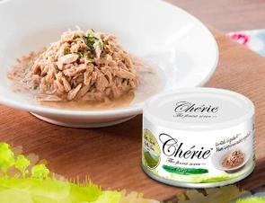 {{photo.Alt || photo.Description || 'Консервы PETTRIC Cherie для кошек тунец с зеленью Little Farm by the Sea Tuna with cat grass'}}