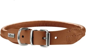 Hunter ошейник для собак Round&amp;Soft Elk 32 (24-27 см) кожа лося коньячная 42072