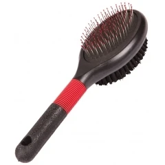 Щетка двусторонняя массажная Dezzie для собак 23,5 х 7 х 11 см 5618003