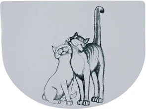 Коврик Trixie под миску Кошечка 40х30 см 25352/26925