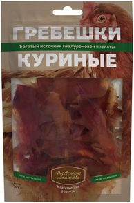 Деревенские лакомства "Классические рецепты" для собак - Гребешки куриные 76050564