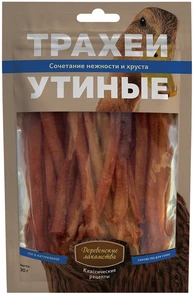 Деревенские лакомства "Классические рецепты" для собак - Трахеи утиные 76050588