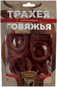 Деревенские лакомства "Классические рецепты" для собак - Трахея говяжья с мясом говядины 72500026