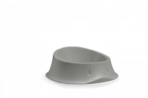 Миска Stefanplast нескользящая Chic 650 мл, 22*22*8,6 см серый