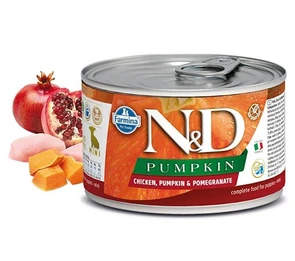 Консервы FARMINA ND DOG CHICKEN PUMPKIN/POMEGRANATE PUPPY MINI для щенков малых пород с курицей, тыквой и гранатом 1237