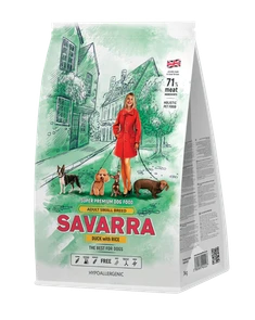 {{photo.Alt || photo.Description || 'Сухой корм Savarra Adult Small Breed Duck/Rice для собак мелких пород с уткой и рисом'}}